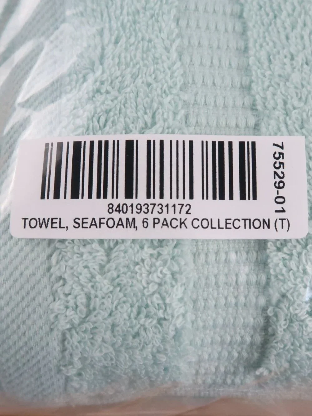 MY TOWELS 6 PIECE PREMIUM TOWEL SET SEAFOAM GREEN NEW